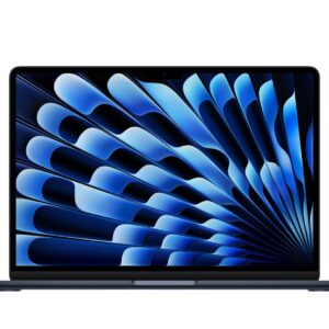Apple MacBook Air 13 MW123 - Apple M4 Chip 8-Core GPU 10-Core CPU 16GB 256GB SSD 13.6-Inch Liquid Retina with True Tone Display Backlit Magic KB with Touch ID (Midnight, 2025)