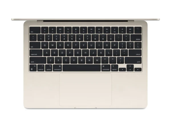 Apple MacBook Air MW103 M4 10-Core Chip 16GB 512GB SSD 13.6 Liquid Retina Display 10-Core GPU - Starlight - Image 2